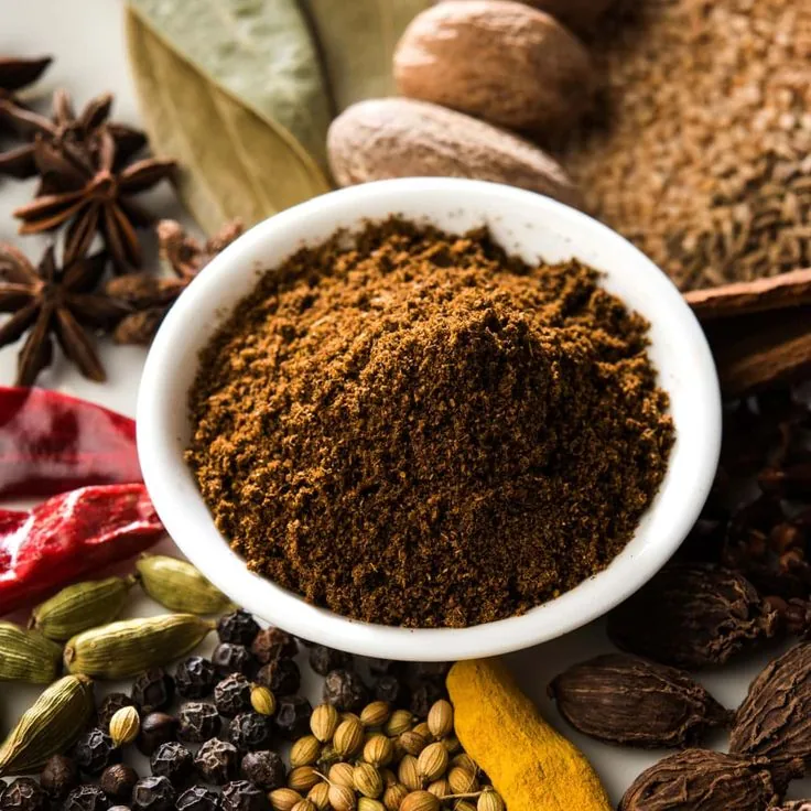 Indian spices powder packing sample